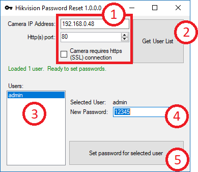 default password for hikvision dvr